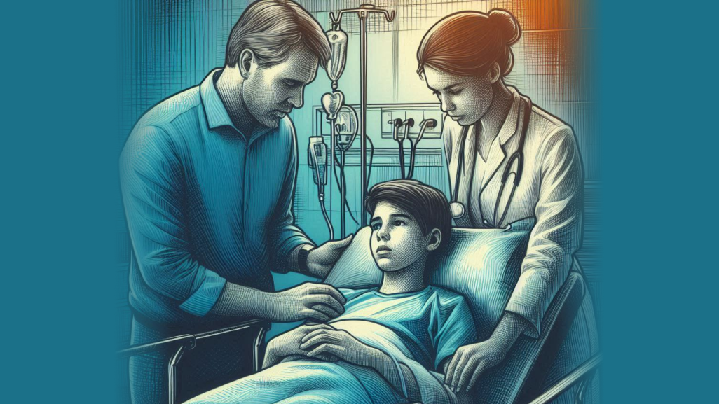 Остро развившийся нижний парапарез